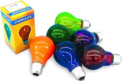 OMNILUX A19 230V/25W E-27 violet