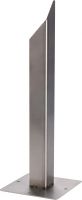 Rusty square earth spike
