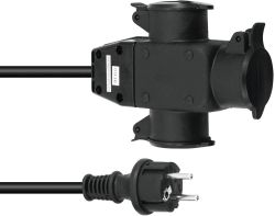 Extension line ECVG-3 H07RNF 3G1,5 1m