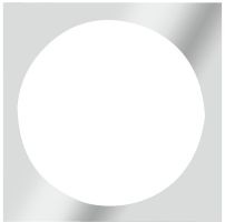 Filter frame PAR-46, silver