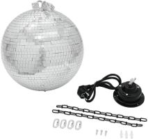 Mirror ball 30cm, with MD-1515 motor