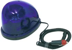 Police beacon STA-1221, blue, 12V/21W