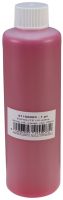 UV-active stamp ink, transp. red, 250ml
