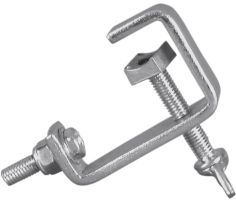 EUROLITE TH-25 Hook f.pipe dia.25mm silv.