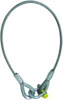 Lifting rope 1000x10mm w. shackle -400kg