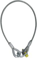 Lifting rope 1500x10mm w. shackle -400kg