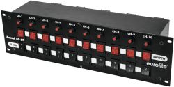 EUROLITE Board 10-ST with 10x safety-plug