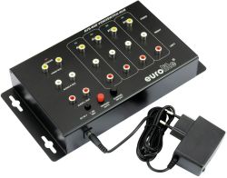 EUROLITE AVS-402 Video switch 4in2