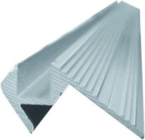 Step profile, 10x10mm, alu, 2m