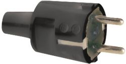 Showtec PVC Schuko Connector Male