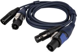 Showtec Powercon / XLR Extension Cable  3m