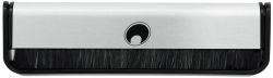 Carbon fibre brush for cleaning records