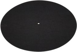 Slipmat, anti-static, neutral black