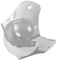 Steel ball corner, 3 legs 48mm