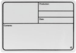 Label self adhesive 177x127mm