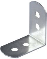 Corner brace high, holes