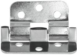 Heavy duty hook over hinge, zinc-plated