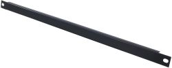 Front panel Z-19 U-shaped,steel,bl.0.5U