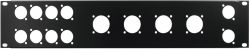 Front panel Z-19 8x D-Type/4xNL8/T 2U
