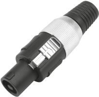 Speaker cable-plug male 2 pole