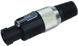 Speaker cable plug, 4-pin