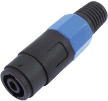 Speaker cable connector 4 poles