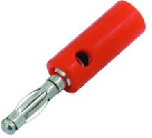 Banana plug red /10