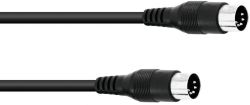 Cable DC-30 2x 5-pole DIN plug 3m