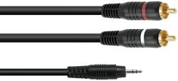 Cable SKC-60 3.5mm jack pl.st/2xRCA 6m
