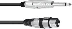 Cable ACX-50 XLR-con./6,3 plug mono 5m