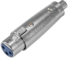 Adapter RCA socket/XLR socket