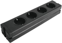 Distributor ALU 4 electric sockets