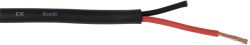 Speaker cable durable 2x4mm� black/100m