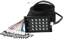 Multicore with stage box, 16IN/4OUT XLR