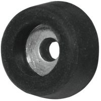Rubber foot,diameter 25mm steel ring