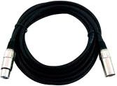 Cable MC-50, 5m, black, XLR m/f,balanced
