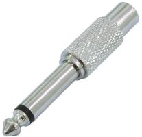 RCA socket/jack plug mono,metal jacket/10