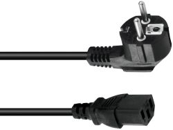 IEC cable 0.6m 3x0.75