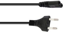Euro-power cord (2 poles) 1.5m