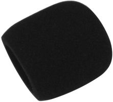 Microphone windshield, black, d=40-50 mm