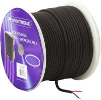 Speaker cable 2x1.5mm� black/50m
