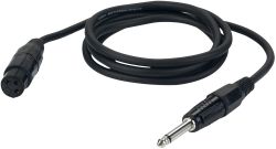DAP FL02 - unbal. XLR/F 3 p. > Jack mono  3 m