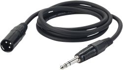 DAP FL04 - bal. XLR/M 3 p. > Jack stereo  1,5 m