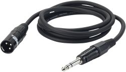 DAP FL04 - bal. XLR/M 3 p. > Jack stereo  6 m