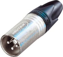 NEUTRIK XLR plug NC-3MXX, 3-pin