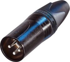 NEUTRIK XLR-plug NC-3MXX-BAG, 3-polig