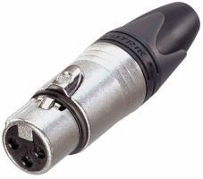 NEUTRIK XLR connector NC-3FXX, 3-pin