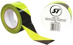 Stagetape Marking tape PVC yellow/bl.