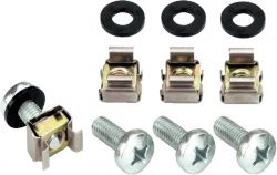 MZF-8648 Set of cage nuts and screws,