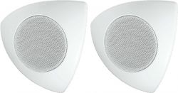 MKS-48/WS Pair of wall/ceiling/corner mount speaker systems, 30W